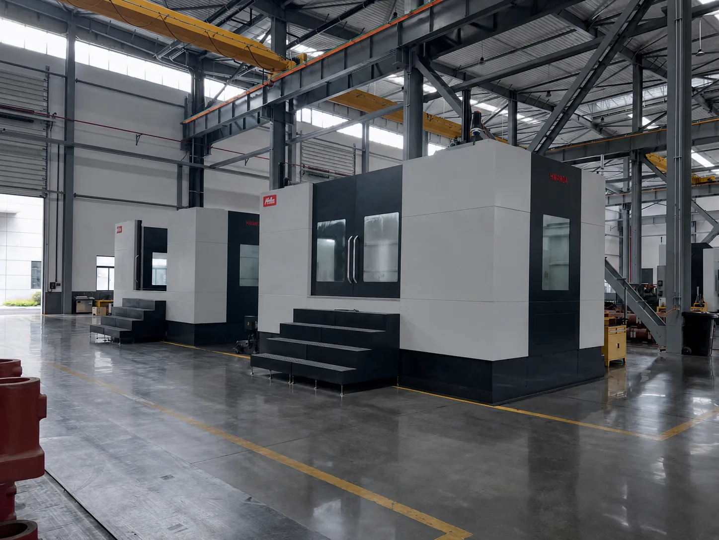 HWAMDA injection molding machine component machining