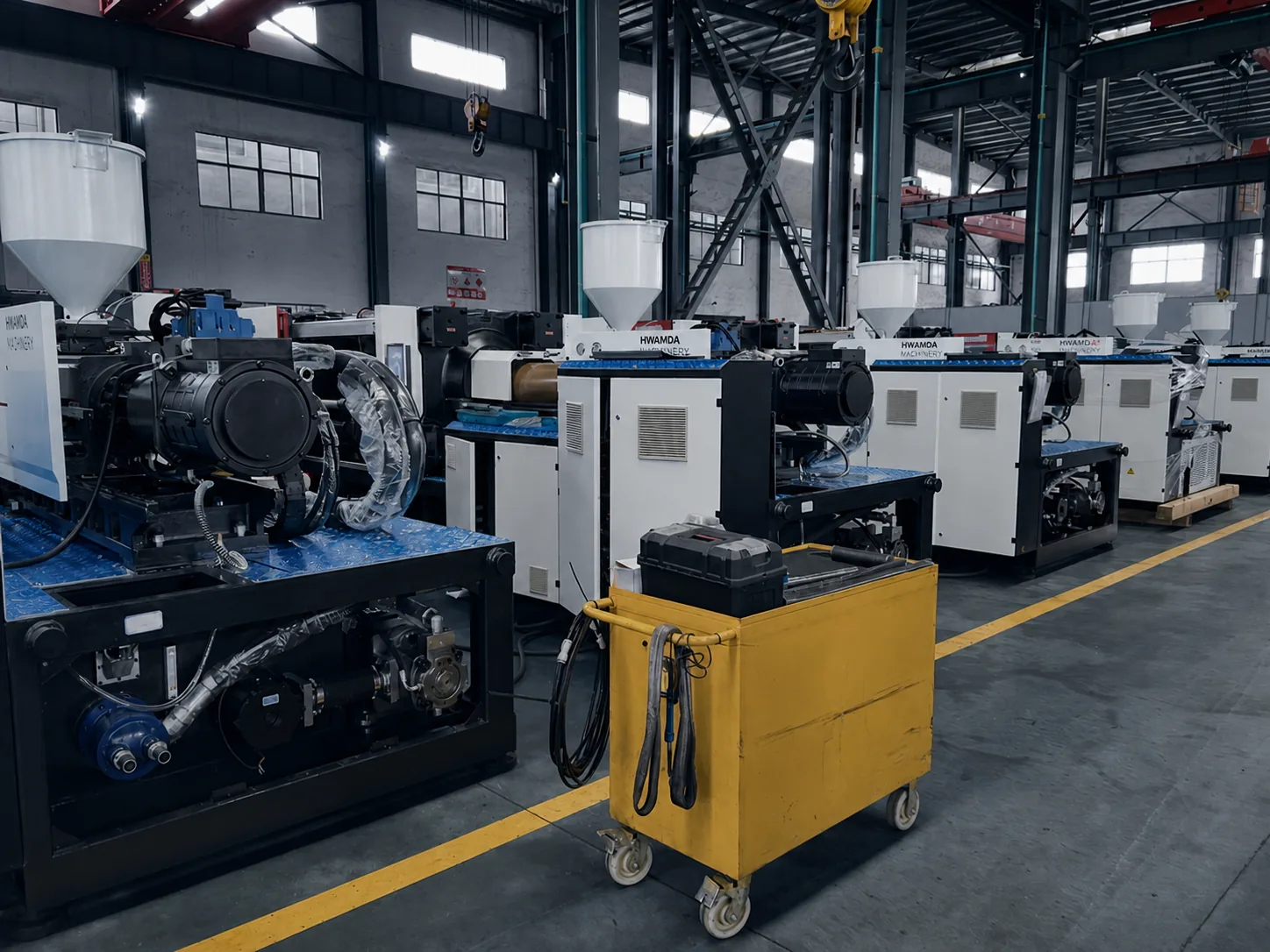Assembly, commissioning and shipment preparation